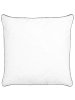 Beliani Kissen PELISTER in Weiß - (W) 80 x (H) 7 x (L) 80 cm