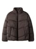 name it Pufferjacke Stehkragen Reflektordetail Zip in Braun