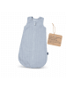 Kinderhaus Blaubär Mull-Schlafsack TOP in Uni Blau