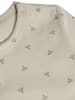 Hummel Kinder Langarmbody "Hmlmini Bee Aop Body L/S" in Beige