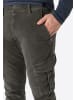 Timezone Cargohose Regular Fit Slim Leg Klappentaschen in Dunkelbraun