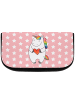 Mr. & Mrs. Panda Kulturtasche Einhorn Herz ohne Spruch in Rot Pastell