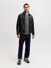 Jack & Jones Strickjacke mit Viertelreißverschluss in Grey Melange 1