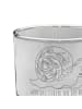 Mr. & Mrs. Panda Tumbler Glas Schnecke Sir mit Spruch in Transparent