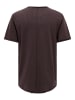 ONLY & SONS T-shirt in Raisin