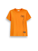 Coccodrillo T-shirt mit kurzen Ärmeln in orange