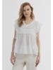 DreiMaster Damen Blusenshirt in Wollweiss