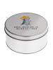 Mr. & Mrs. Panda Erinnerungsbox Axolotl Tequila mit Spruch in Grau Pastell