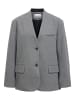 Object Blazer in Light Grey Melange