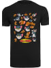 F4NT4STIC T-Shirt Tom und Jerry Many Faces in schwarz