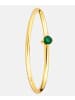 Diamant L'éternel Ring aus 375 Gelbgold mit Smaragd