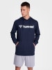 Hummel Hoodie Hmlgo 2.0 Logo Hoodie in MARINE