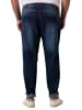 Men Plus Jeanshose in dark blue denim