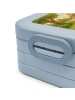 Mr. & Mrs. Panda Lunch Box Bär Kind Design ohne Spruch in Blau Pastell