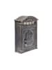 relaxdays Briefkasten in Bronze - (B)31 x (H)44,5 x (T)9,5 cm