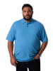 Men Plus Poloshirt in himmelblau