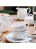 Villeroy & Boch Kaffeetasse mit Untertasse New Cottage Basic 150 ml weiß in weiß