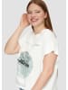 QS T-Shirt in 01D0_weiß