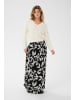 Kaffe Rock KAedita A-shape in Black Chalk Leaves