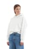Marc O'Polo Logo-Kapuzensweatshirt relaxed in cloudy white