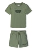 Minoti 2-tlg Shirt & Hose 29FLEECE271 in oliv