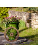 relaxdays 2x Wagenrad in Natur