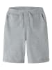 name it Shorts Elastischer Bund 3er-Set Eingrifftaschen in Grau-Grün