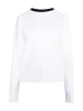 usha BLACK LABEL Damen Strickpullover in Weiss Schwarz