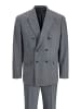 Jack & Jones Zweireihiger Blazer und Anzughose in Grey Melange