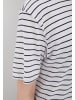 Finn Flare T-Shirt Streifen in white