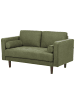 Beliani 3-tlg 2-Sitzer Sofa NURMO in Grün/Braun