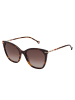 Carolina Herrera Sonnenbrille in Brown