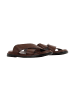 ELONG Flache Sandalen zum Hineinschlüpfen Braun