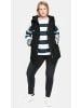 sheego Longweste in schwarz