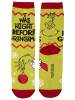 United Labels The Grinch Socken Twas the night before Grinchmas Sneaker in grün