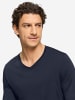 Hanro V-Shirt Night & Day in deep navy