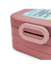 Mr. & Mrs. Panda MEPAL Bentobox Einhorn Regenbogen Design mit Sp... in Rot Pastell