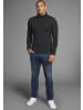 Bruno Banani Rollkragenshirt in schwarz