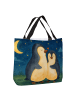 Mr. & Mrs. Panda Shopper Pinguine Einschlafen Design ohne Spruch in Weiß