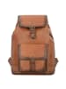 Jost Randers Rucksack Leder 46 cm in cognac