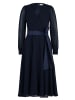 Vera Mont Cocktailkleid mit Gürtel in Night Sky