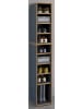 VCM  Holz Regal Schuhschrank Schuhregal Salia B30 in Anthrazit