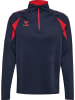 Hummel Trainingsjacke "Core 2.0 Half Zip" in Blau