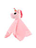 Toi-Toys LITTLE STARS Baby Schmusetuch mit Rassel Einhorn Rosa 0 Monate