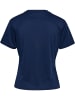 Hummel T-Shirt Hmlpulse Damen in DRESS BLUES