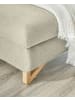 Furn.Design Ecksofa beige Struktur-Stoff, Sofa mit Bettfunktion und Stauraum 284 cm