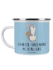 Mr. & Mrs. Panda Haferl Stiefmutter Liebe mit Spruch in Blau Pastell
