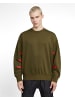 G-Star Raw WVB Unisex Oversized Sweatshirt army green
