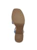 Tamaris Plateau Sandaletten in Blau