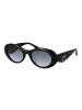 Trussardi Frauen Sonnenbrillen Oval Schwarz